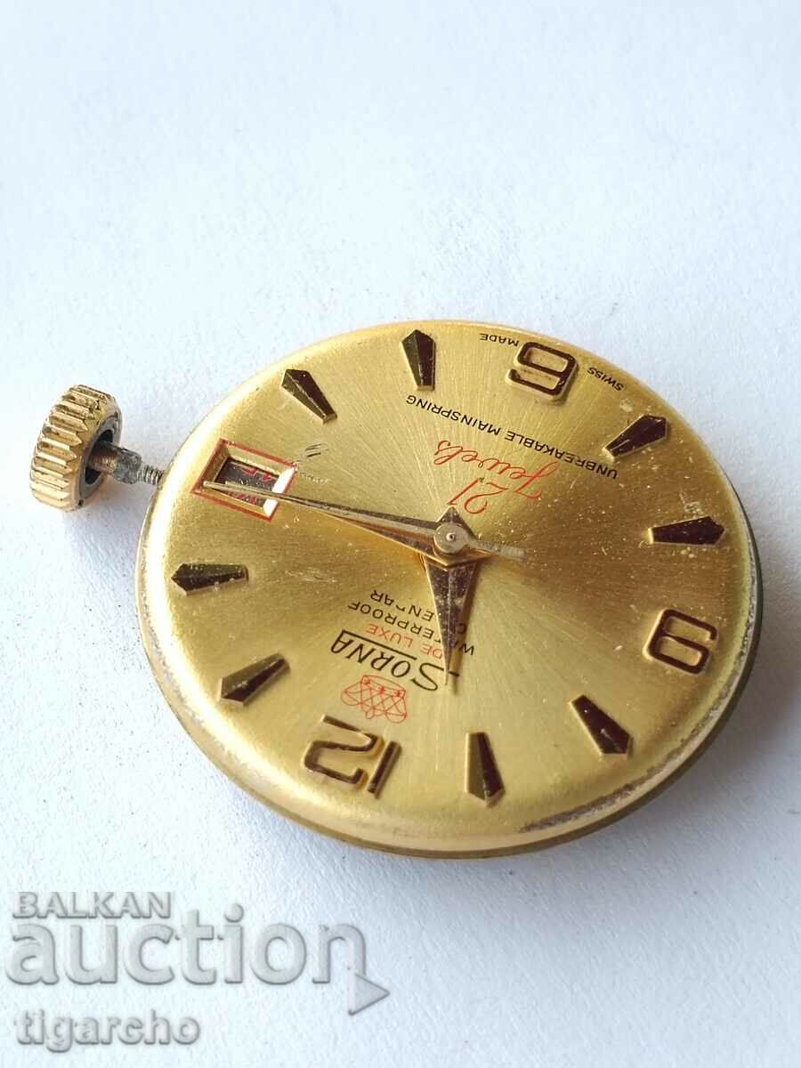 Κίνηση ανδρικού ρολογιού SORNA με τιμή 20.00 BGN | € 10.23 Κίνηση ανδρικού ρολογιού SORNA με τιμή 20.00 BGN | € 10.23