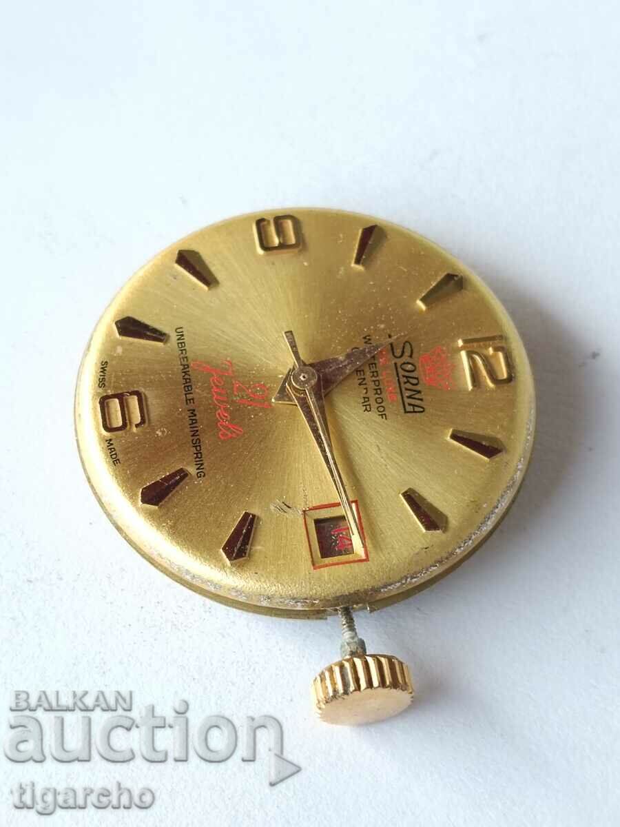 Κίνηση ανδρικού ρολογιού SORNA - 5 Κίνηση ανδρικού ρολογιού SORNA - 5