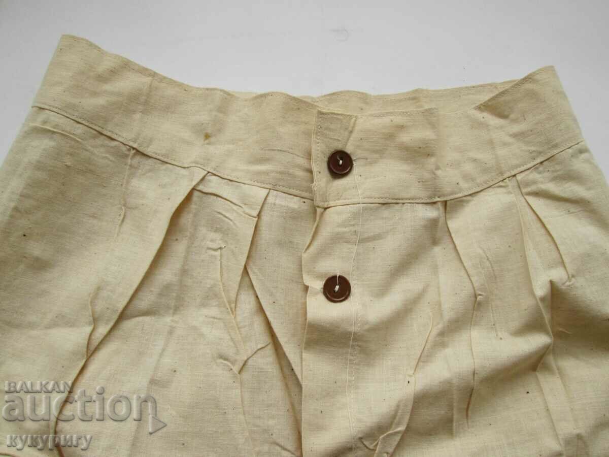 Old underwear shorts from a royal military uniform WW2 with price 40.00 BGN | € 20.45 Old underwear shorts from a royal military uniform WW2 with price 40.00 BGN | € 20.45