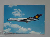 Card with Balkan and Lufthansa for one day around the world.