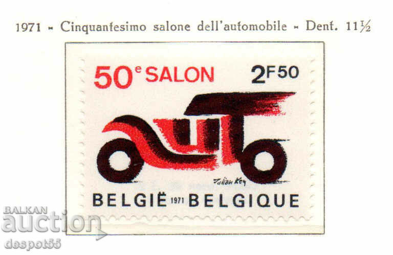 1971. Belgia. 50 Motor Show de la Bruxelles.