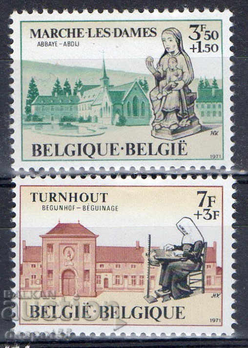 1971. Belgium. Helping culture.