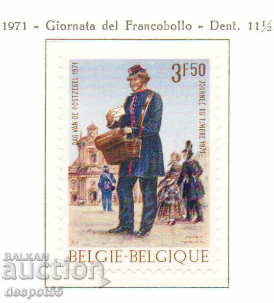 1971. Βέλγιο. Ημέρα σφραγίδα του ταχυδρομείου.