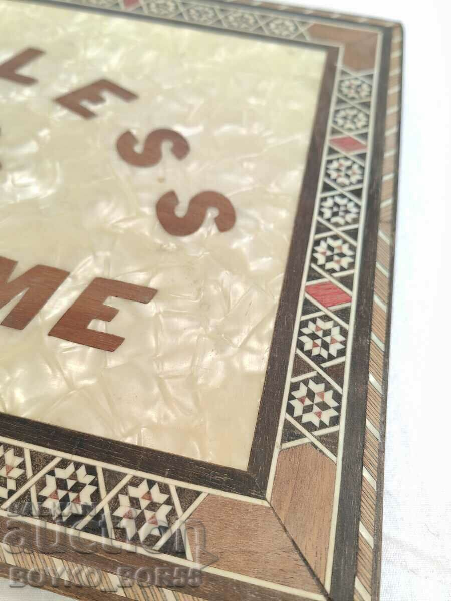 Delivery of Handmade Intarsia Sign God Bless Our Home Delivery of Handmade Intarsia Sign God Bless Our Home