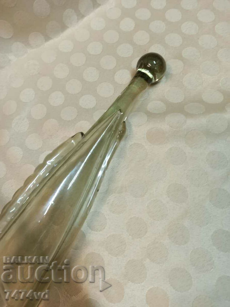 Delivery of Old long glass fish bottle -80 cm Delivery of Old long glass fish bottle -80 cm