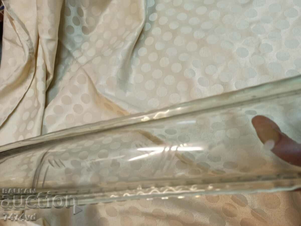 Old long glass fish bottle -80 cm - 7 Old long glass fish bottle -80 cm - 7