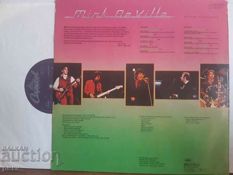 Mink DeVille – Return To Magenta 1978 with price 24.00 BGN | € 12.27 Mink DeVille – Return To Magenta 1978 with price 24.00 BGN | € 12.27