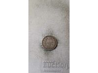 Сърбия 1 динар 1879 Сребро