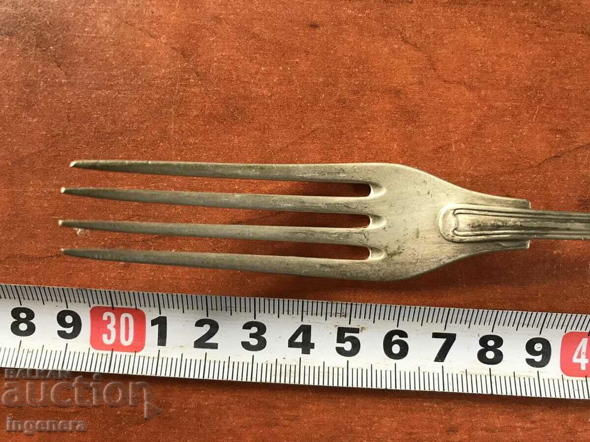 FORK DEEP SILVER PLATED ANTIQUE - 5 FORK DEEP SILVER PLATED ANTIQUE - 5