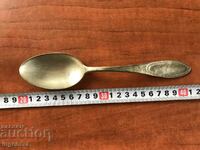 SPOON DEEP SILVER PLATED ANTIQUE-MARKED