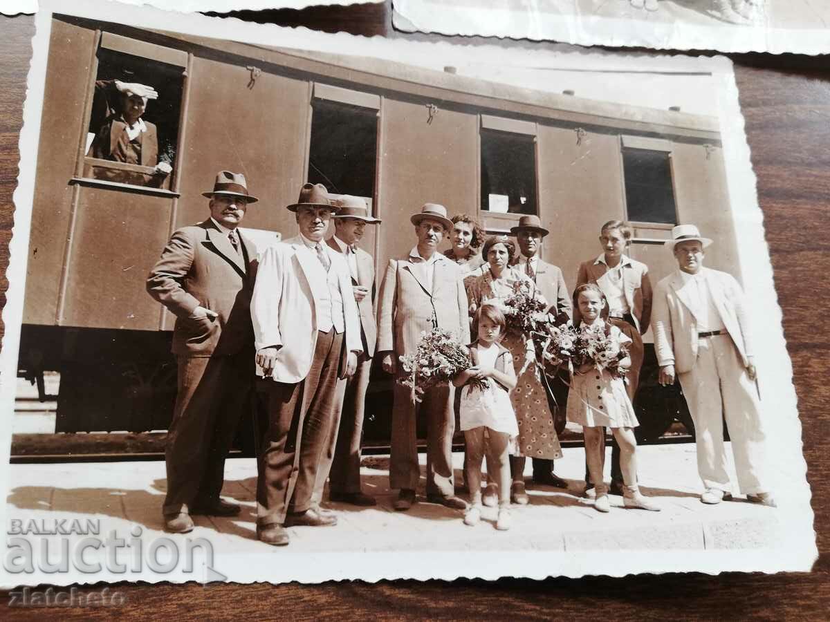 Delivery of Old photo Kingdom of Bulgaria - Train Asenovgrad Delivery of Old photo Kingdom of Bulgaria - Train Asenovgrad