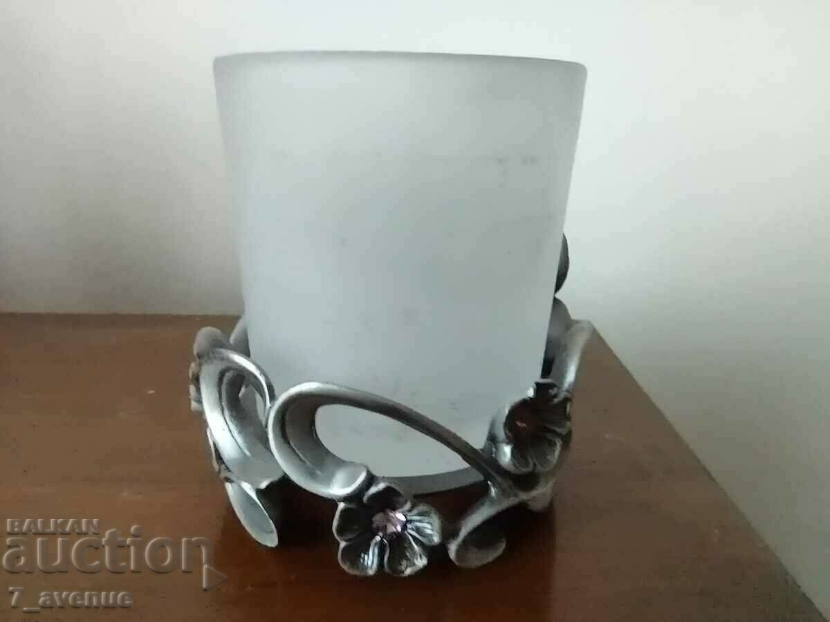 Candlestick, lovely decoration, DjKv with price 15.00 BGN | € 7.67 Candlestick, lovely decoration, DjKv with price 15.00 BGN | € 7.67