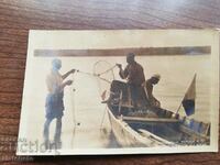 Postal card Kingdom of Bulgaria - Svishtov fishermen