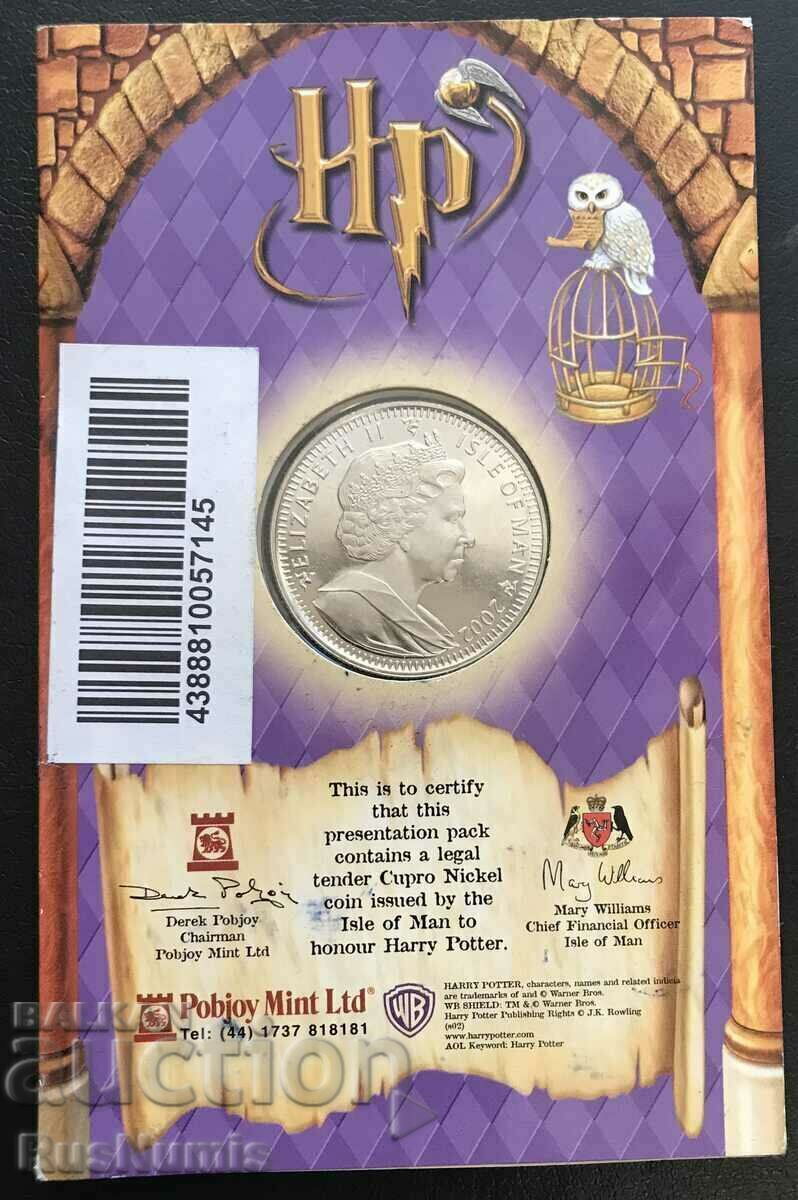 Isle of Man.1 Crore 2002 Harry Potter. with price 55.00 BGN | € 28.12 Isle of Man.1 Crore 2002 Harry Potter. with price 55.00 BGN | € 28.12