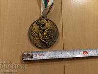 Bronze basketball medal