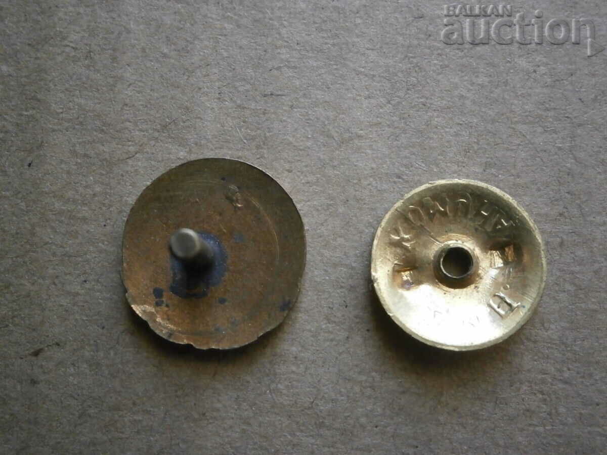 Delivery of Old badge sign bronze enamel screw OP Public Assistance Delivery of Old badge sign bronze enamel screw OP Public Assistance