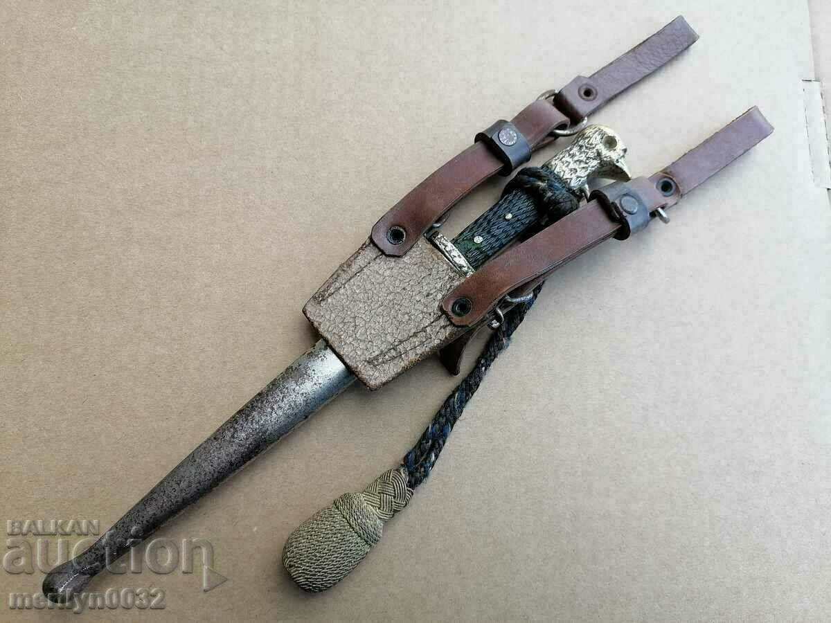 Romanian award-winning cortic dagger cania lopus bearers lanyard RRRR - 5 Romanian award-winning cortic dagger cania lopus bearers lanyard RRRR - 5