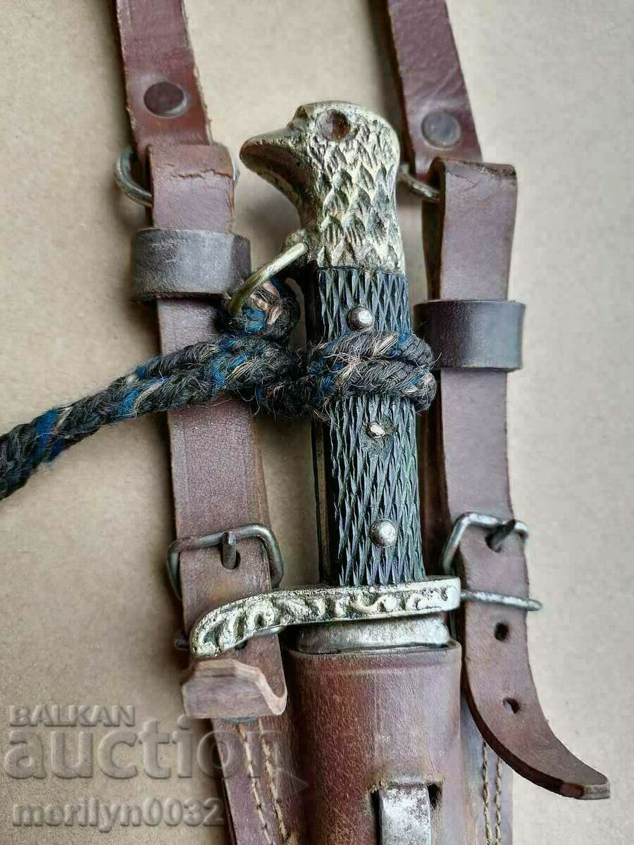 Romanian award-winning cortic dagger cania lopus bearers lanyard RRRR - 7 Romanian award-winning cortic dagger cania lopus bearers lanyard RRRR - 7