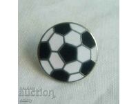 Badge - soccer ball, enamel