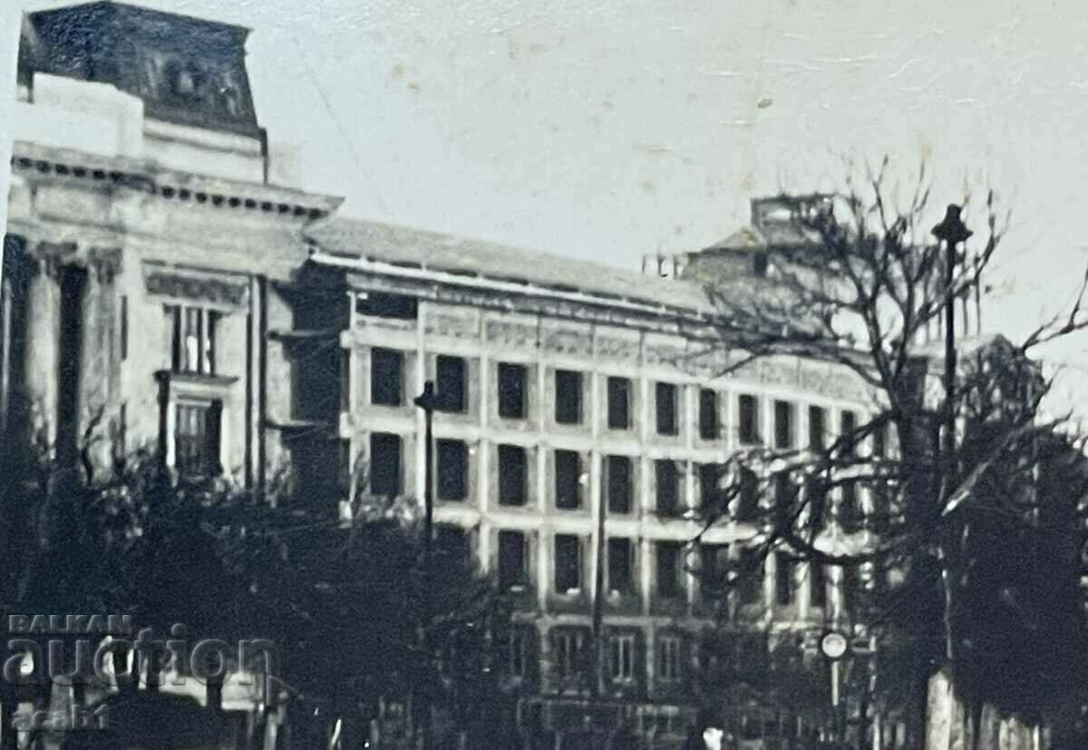 On the yellow paving stones, the University is under construction with price 9.99 BGN | € 5.11