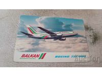 Календарче Boeing 737-500 BALKAN 1991