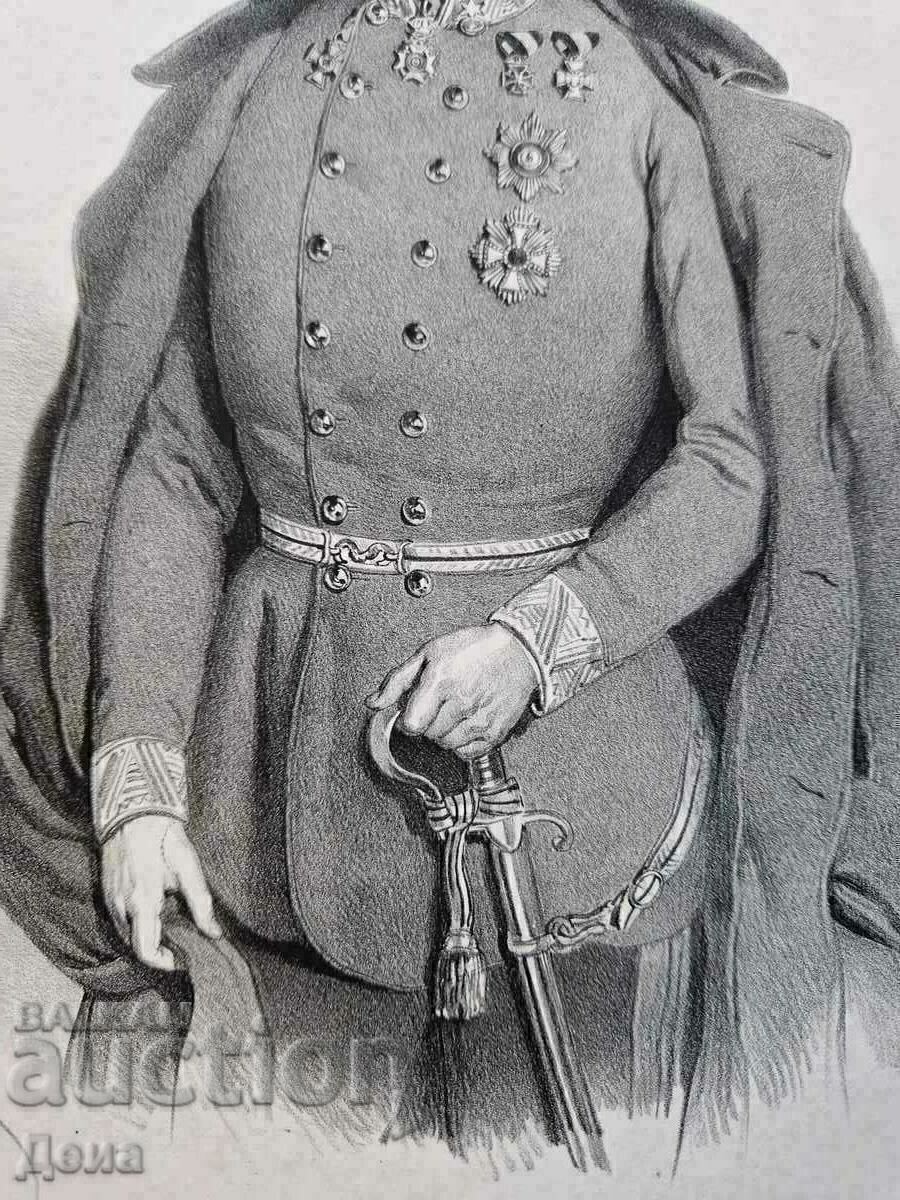 Δυτική γκραβούρα 1851 - 6 Δυτική γκραβούρα 1851 - 6