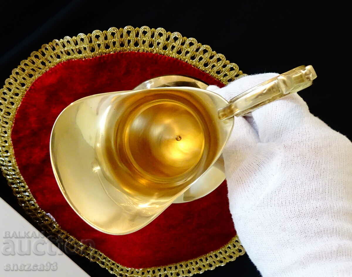 English bronze wine jug 21 cm, Baroque - 5 English bronze wine jug 21 cm, Baroque - 5