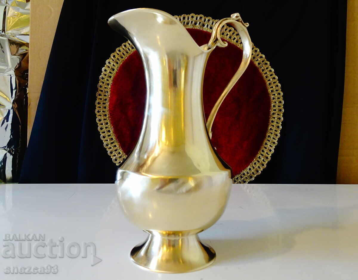 English bronze wine jug 21 cm, Baroque - 7 English bronze wine jug 21 cm, Baroque - 7