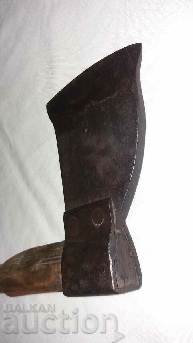 Old small combination axe with price 30.00 BGN | € 15.34 Old small combination axe with price 30.00 BGN | € 15.34