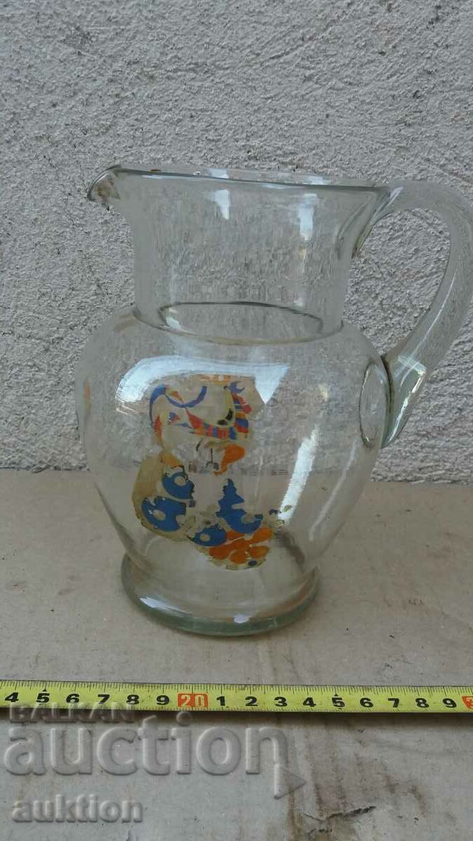 EXCELLENT SOC. POT FOR WINE, WATER, ETC. 1 LITER with price 4.49 BGN | € 2.30