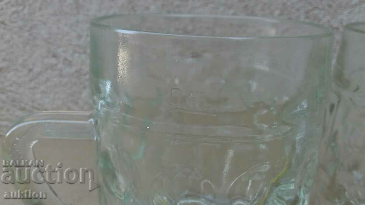 Auction  SET OF SOC. LEMONADE AND BEER MUG 2 PCS