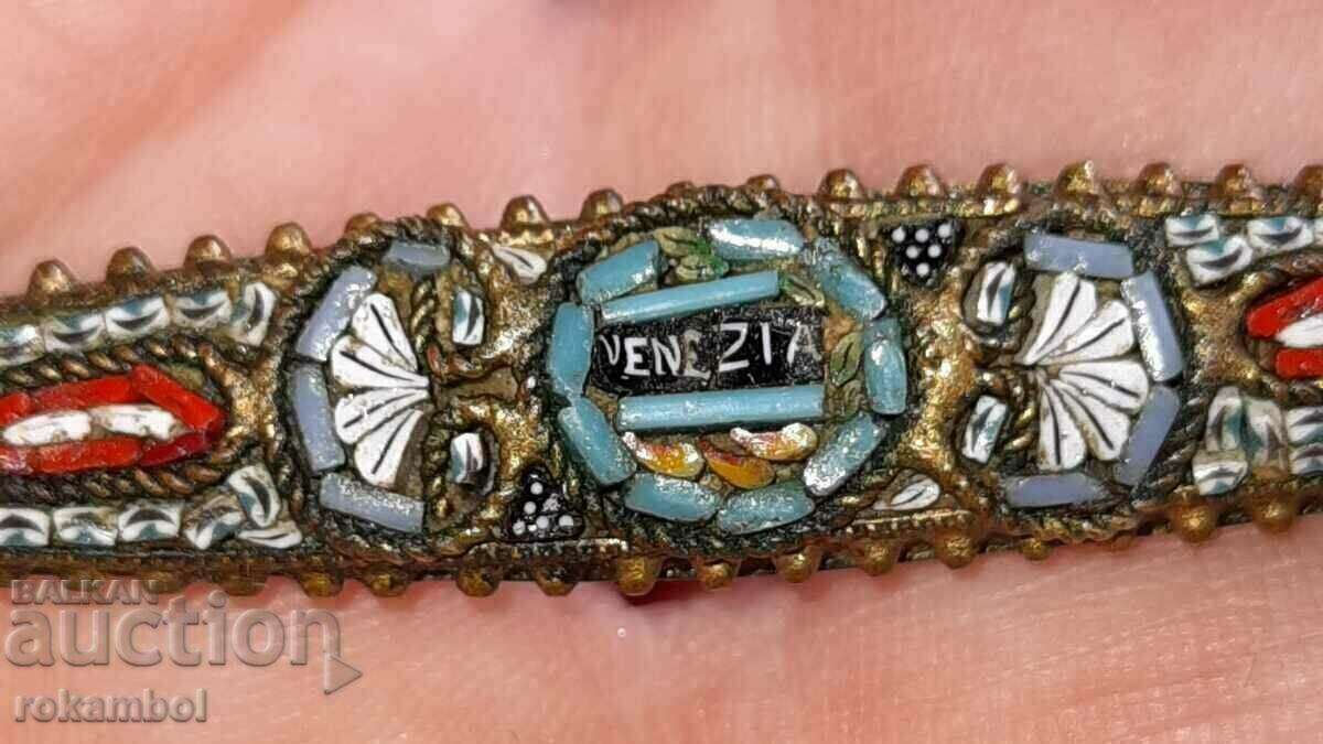 Δημοπρασία Vintage βενετσιάνικη μωσαϊκό καρφίτσα Δημοπρασία Vintage βενετσιάνικη μωσαϊκό καρφίτσα