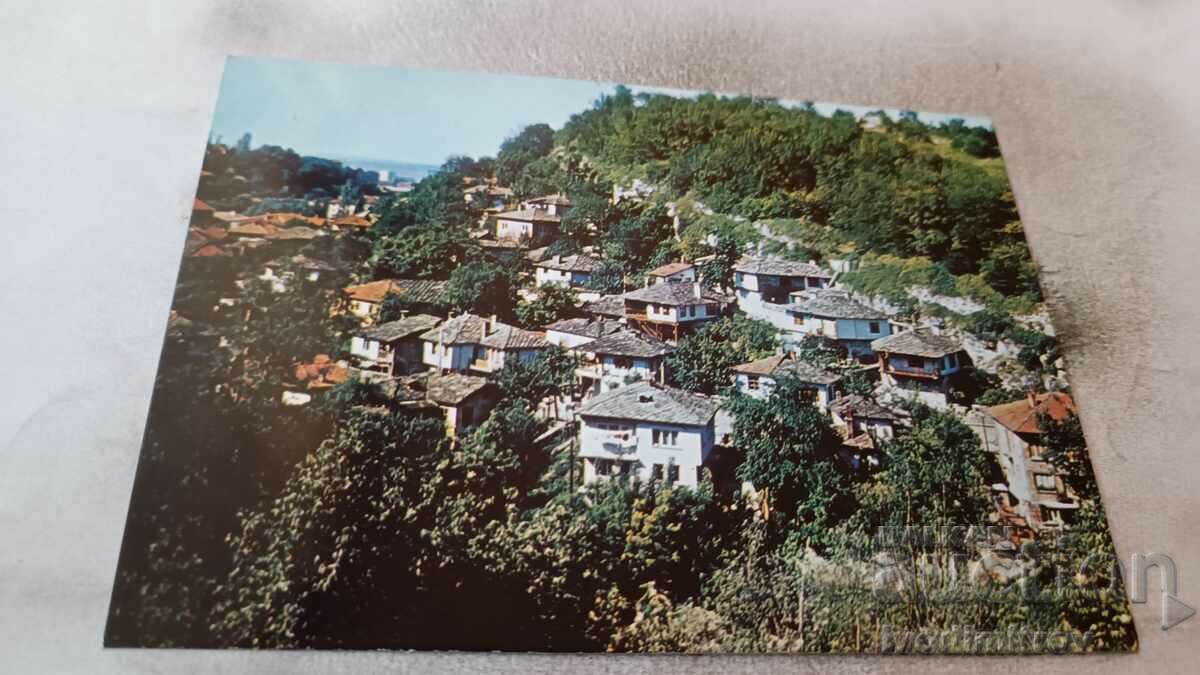 Postcard Lovech Quarter of Varosha 1982