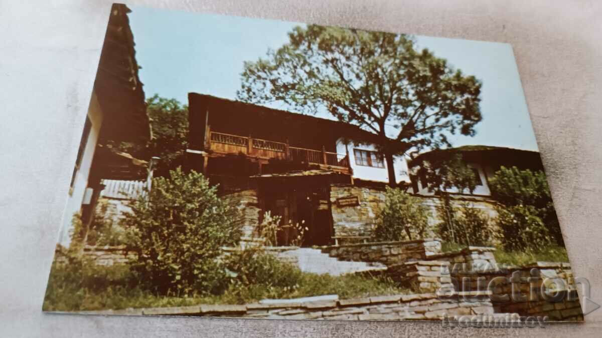 Καρτ ποστάλ Λόβετς Drasova σπίτι στα Βαρώσια 1982