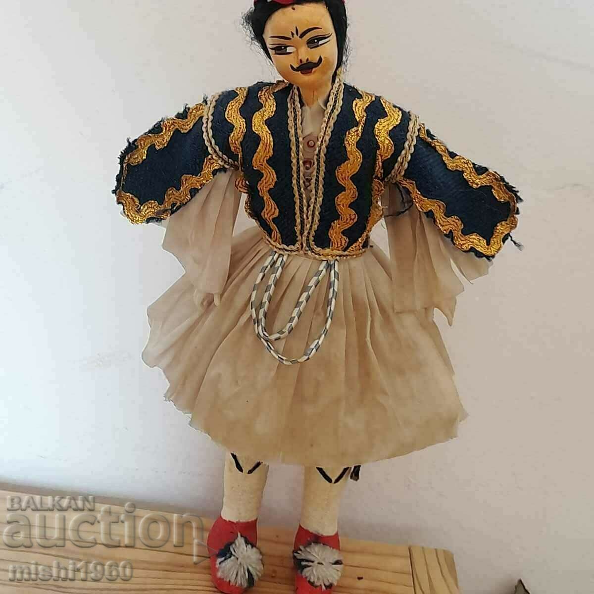 Man doll in costume