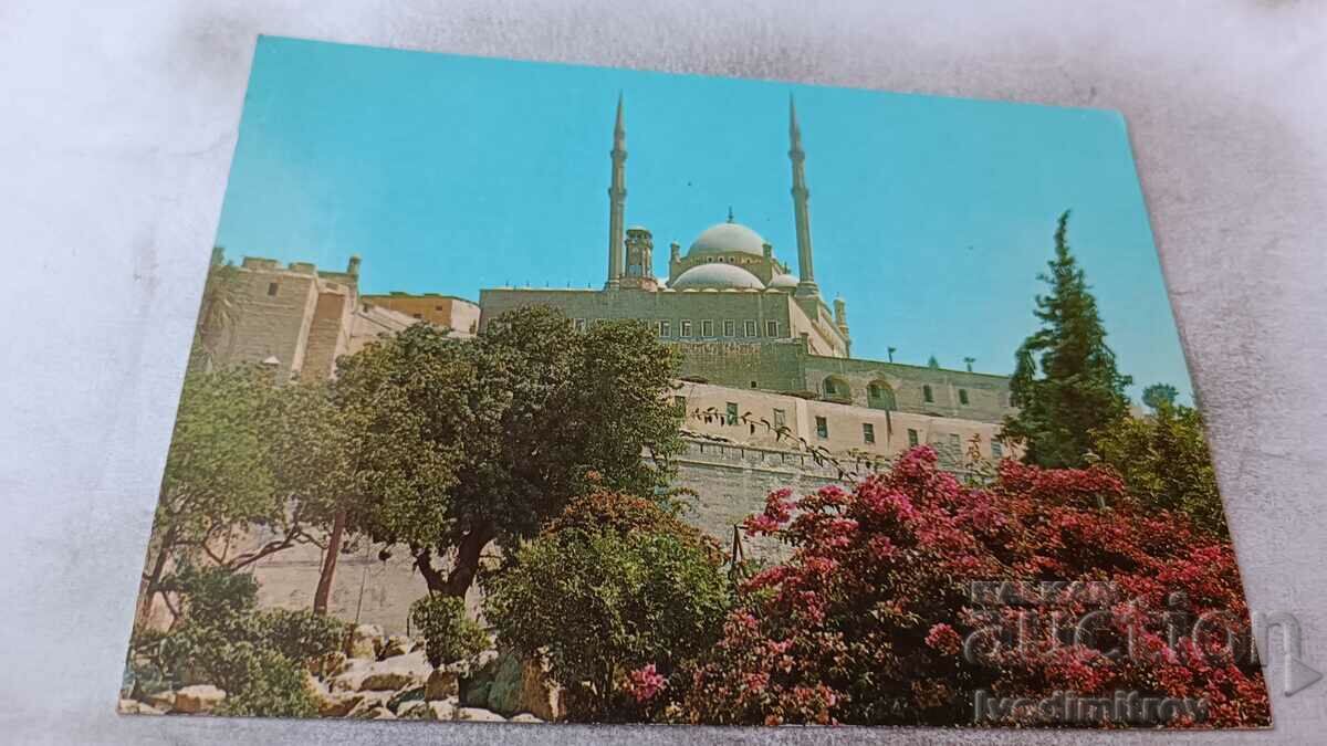 Carte poștală Cairo Moscheea Mohamed Aly