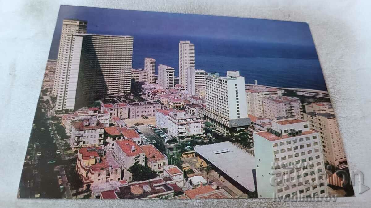 Vedere de carte poștală a orașului Havana