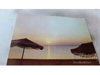 Postcard Golden Sands Sunrise 1982