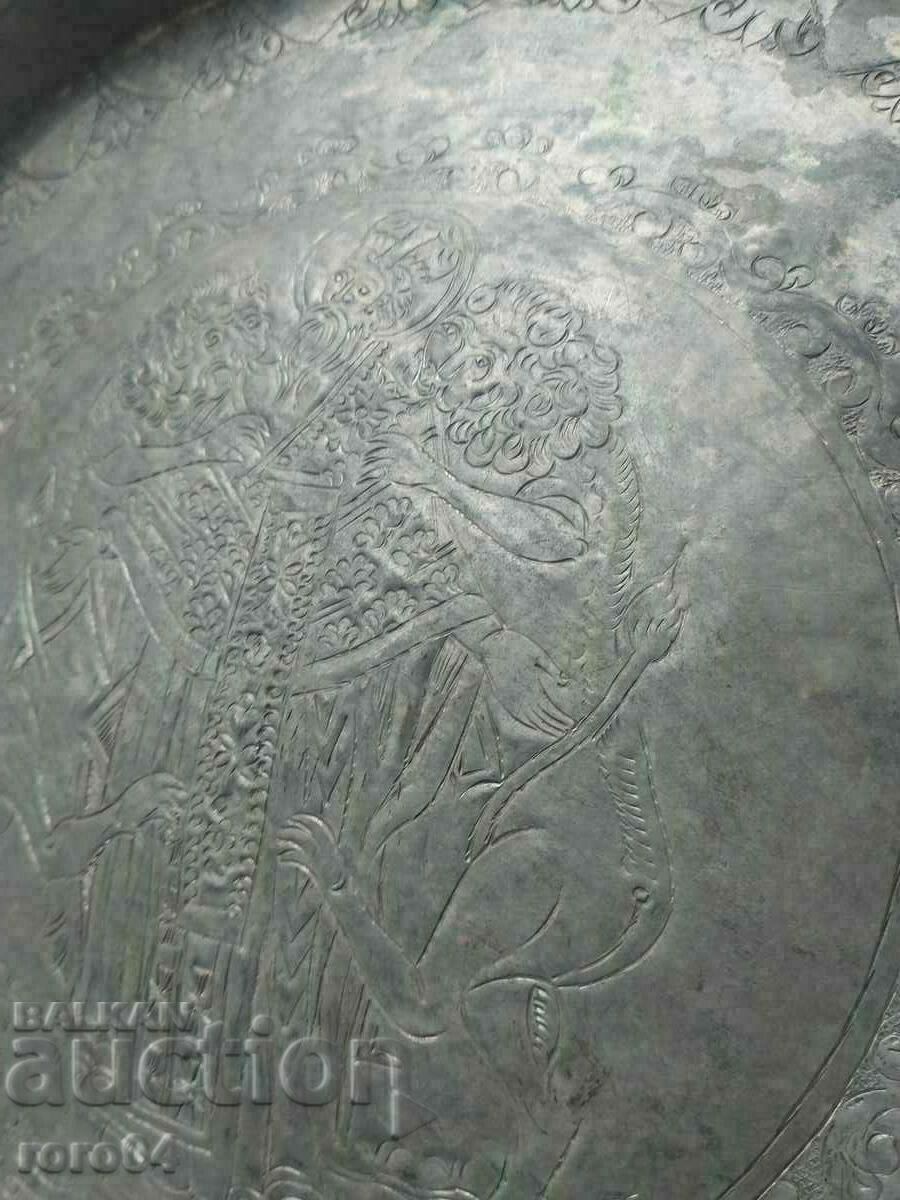 ICON - SAINT IGNATIUS - TRAY - UNIQUE - 5 ICON - SAINT IGNATIUS - TRAY - UNIQUE - 5