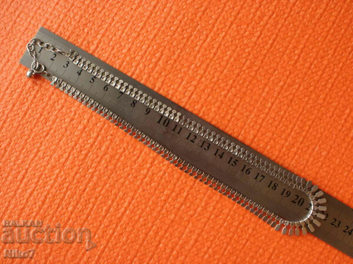 Vintage, silver, interesting necklace (medallion, necklace). - 7