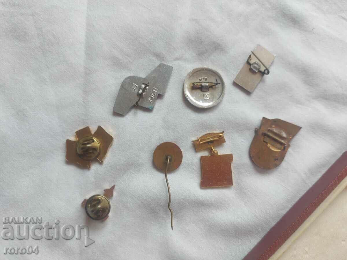 BADGES - BOX - SBIRSTEIN - 5 BADGES - BOX - SBIRSTEIN - 5