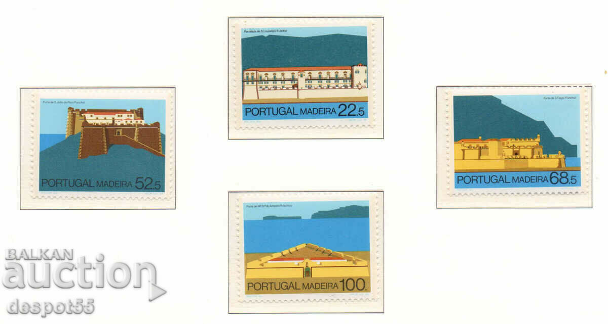 1986. Madeira. Fortresses of Madeira.