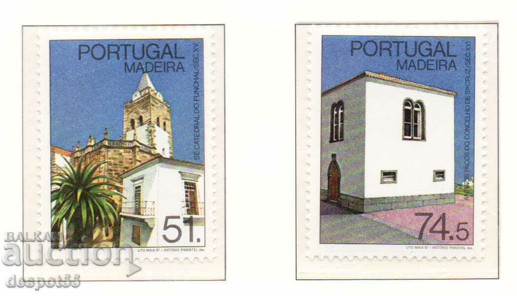 1987. Мадейра. Сгради.