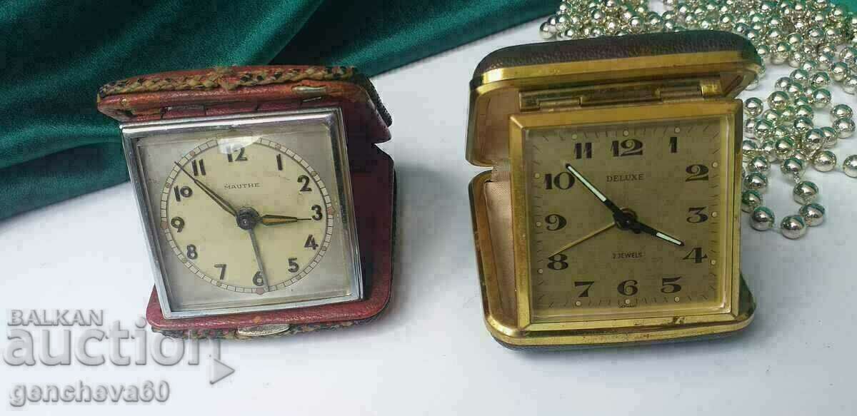 Επιτραπέζιο ρολόι ταξιδιού Vintage DELUXE 2Jwels