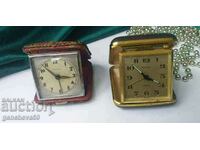 Vintage DELUXE 2Jewels Travel Desk Clock