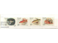 1989. Madeira. Fish. Carnet.