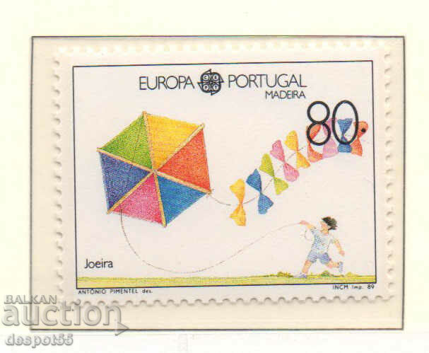 1989. Madeira. Europa - Jocuri pentru copii.