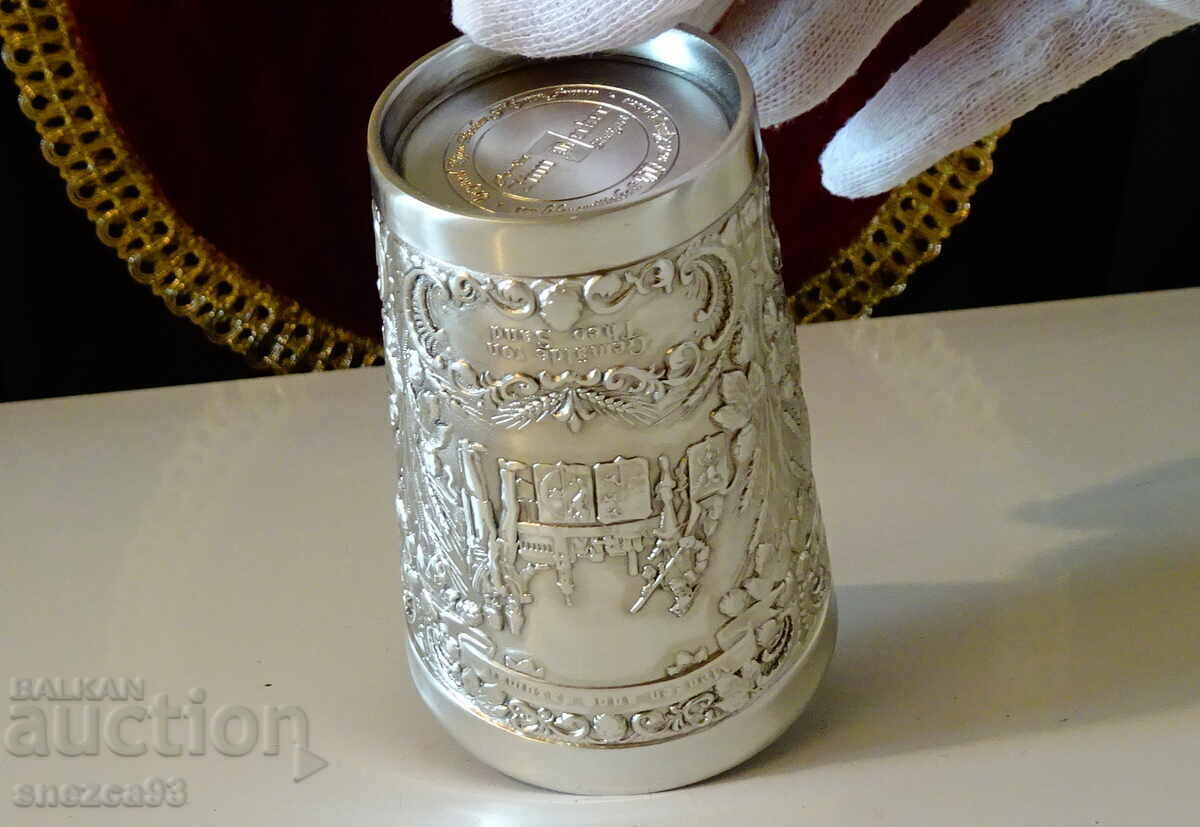 Kalaena wine glass with paintings for Men in the past - 7