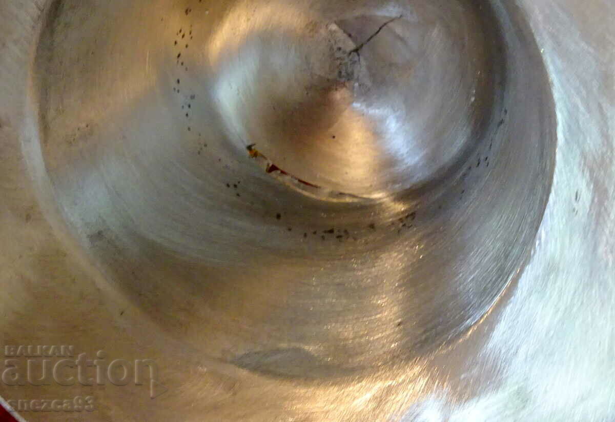 Antique zinc vessel, pot, pot, relief. - 6 Antique zinc vessel, pot, pot, relief. - 6