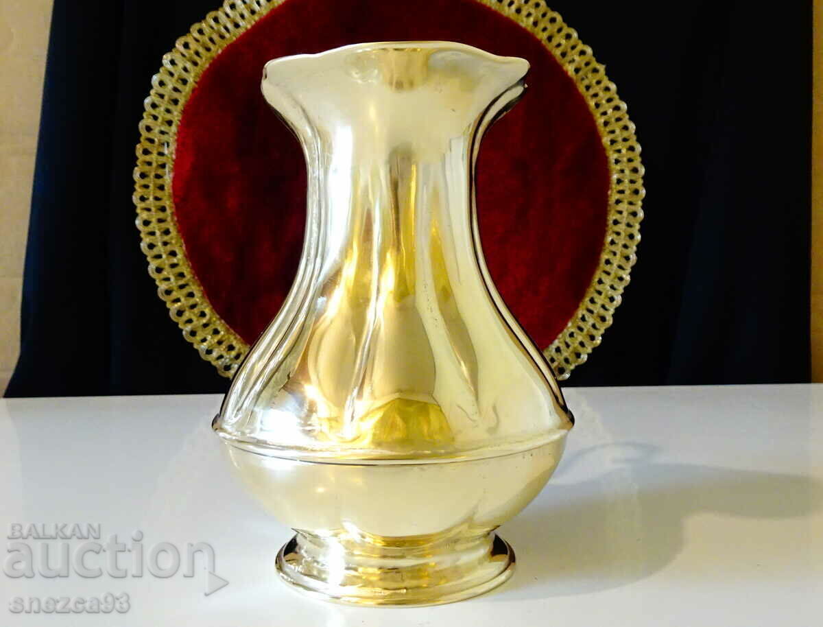 Massive bronze jug for wine, relief. with price 76.00 BGN | € 38.86